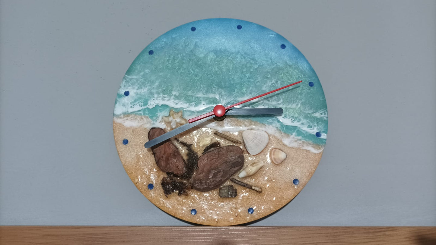 Relógio de Parede Mar Eterno - Frete grátis