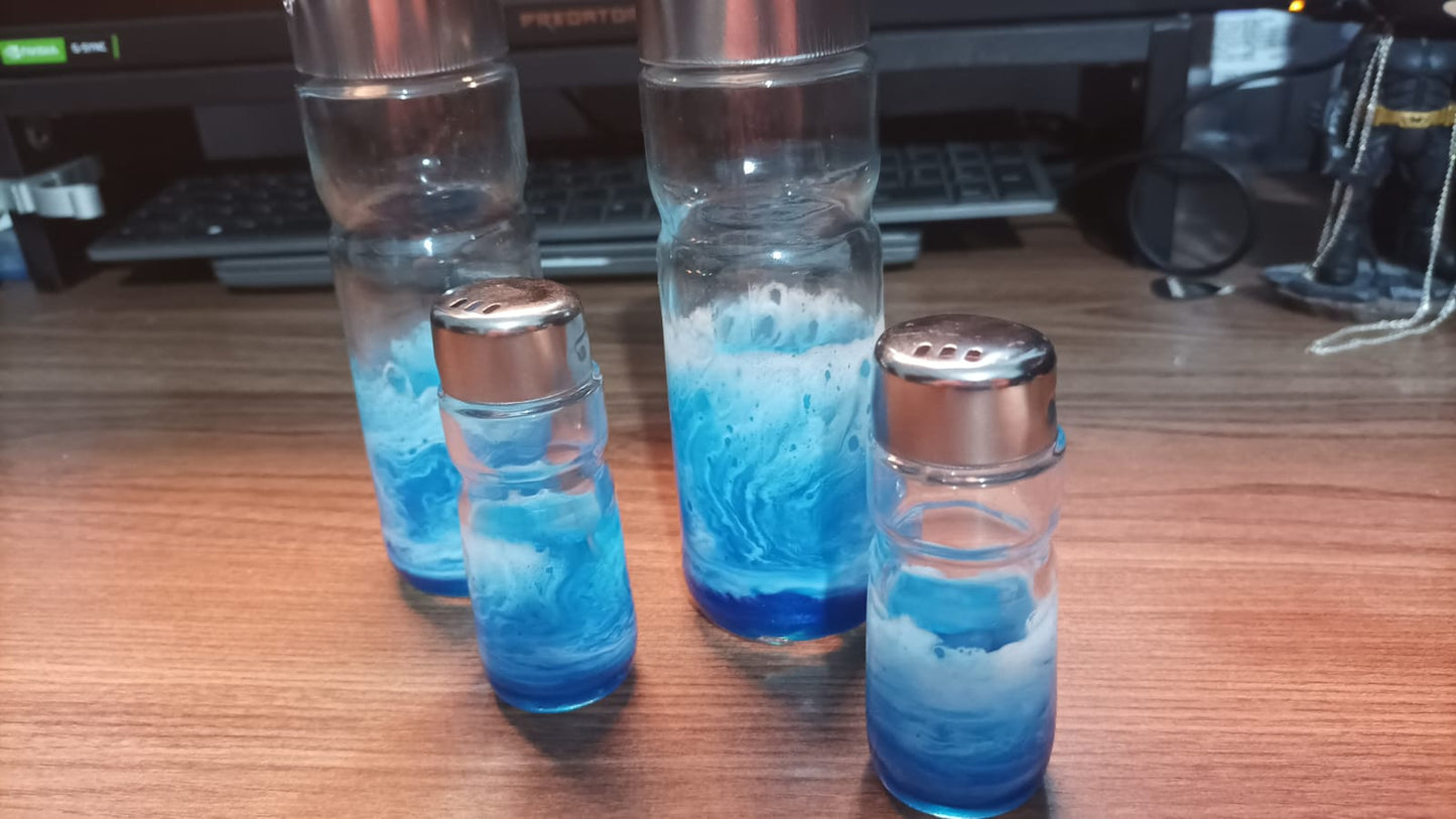 Kit Porta-Temperos Maré Saborosa- Frete grátis