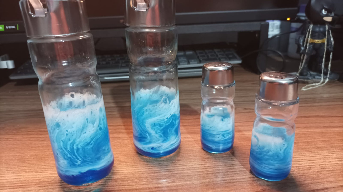 Kit Porta-Temperos Maré Saborosa- Frete grátis