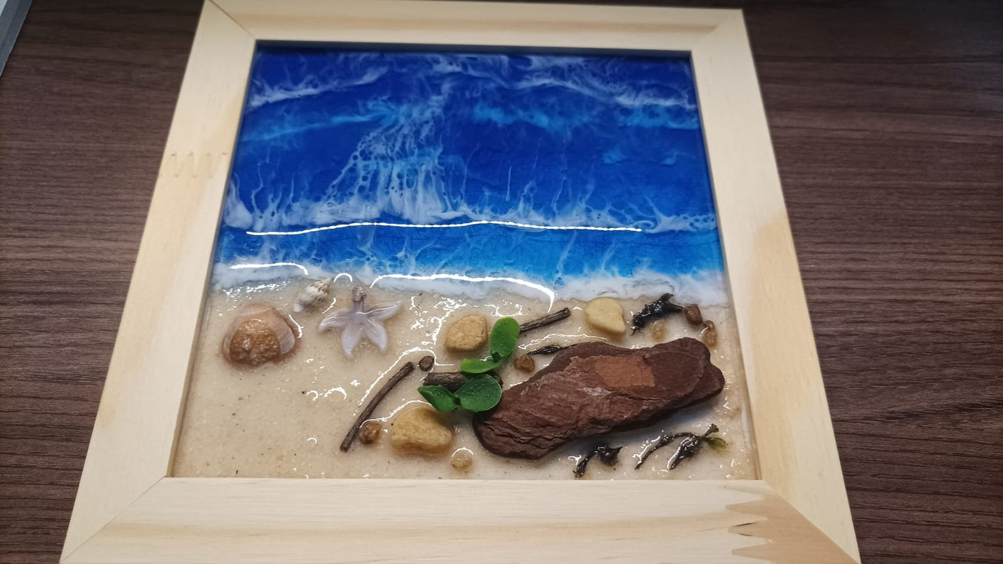 Quadro Praia Refúgio – Frete grátis