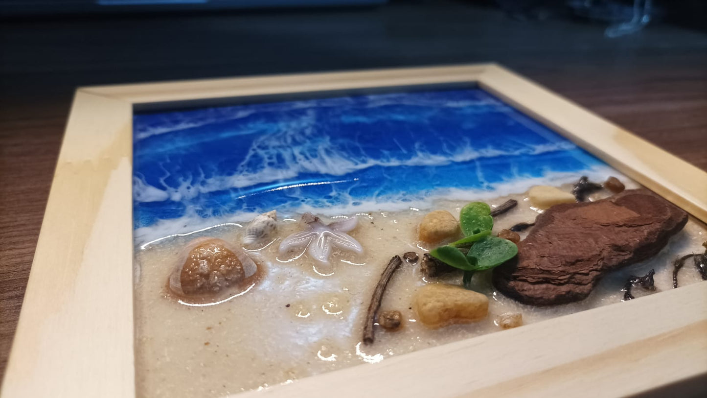 Quadro Praia Refúgio – Frete grátis