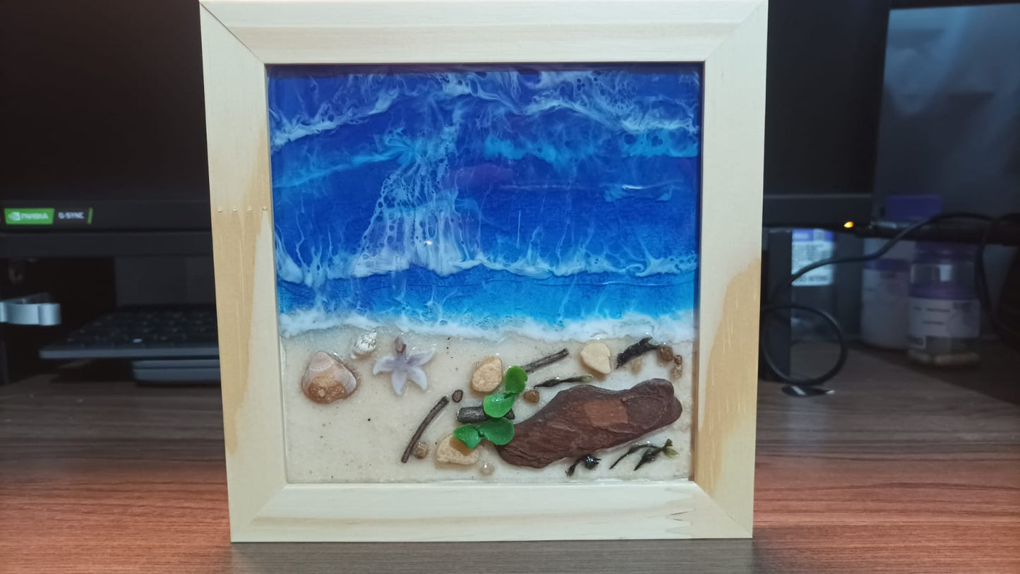 Quadro Praia Refúgio – Frete grátis