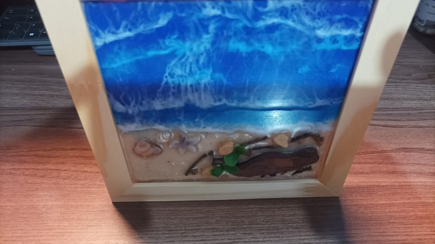 Quadro Praia Refúgio – Frete grátis