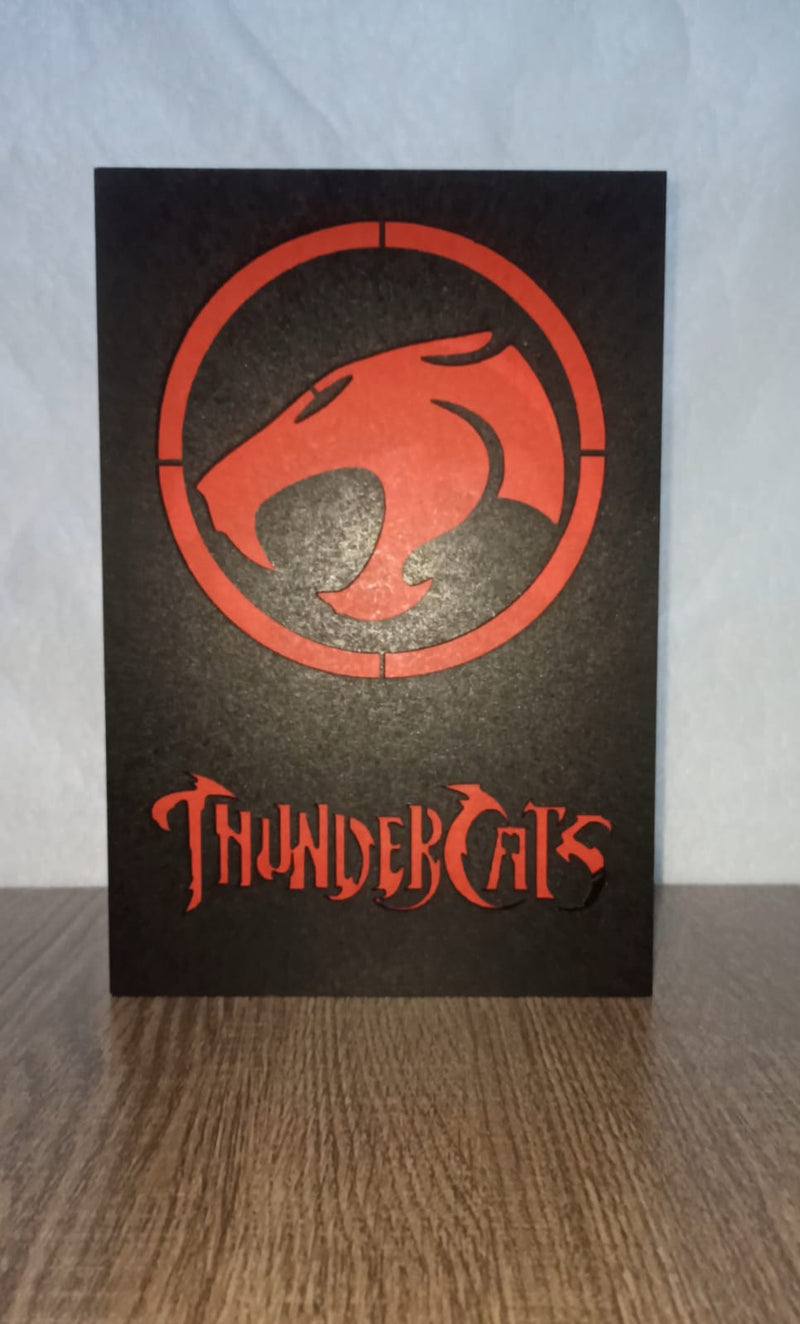 Quadro Thunder Cats com Iluminação RGB e Controle Remoto