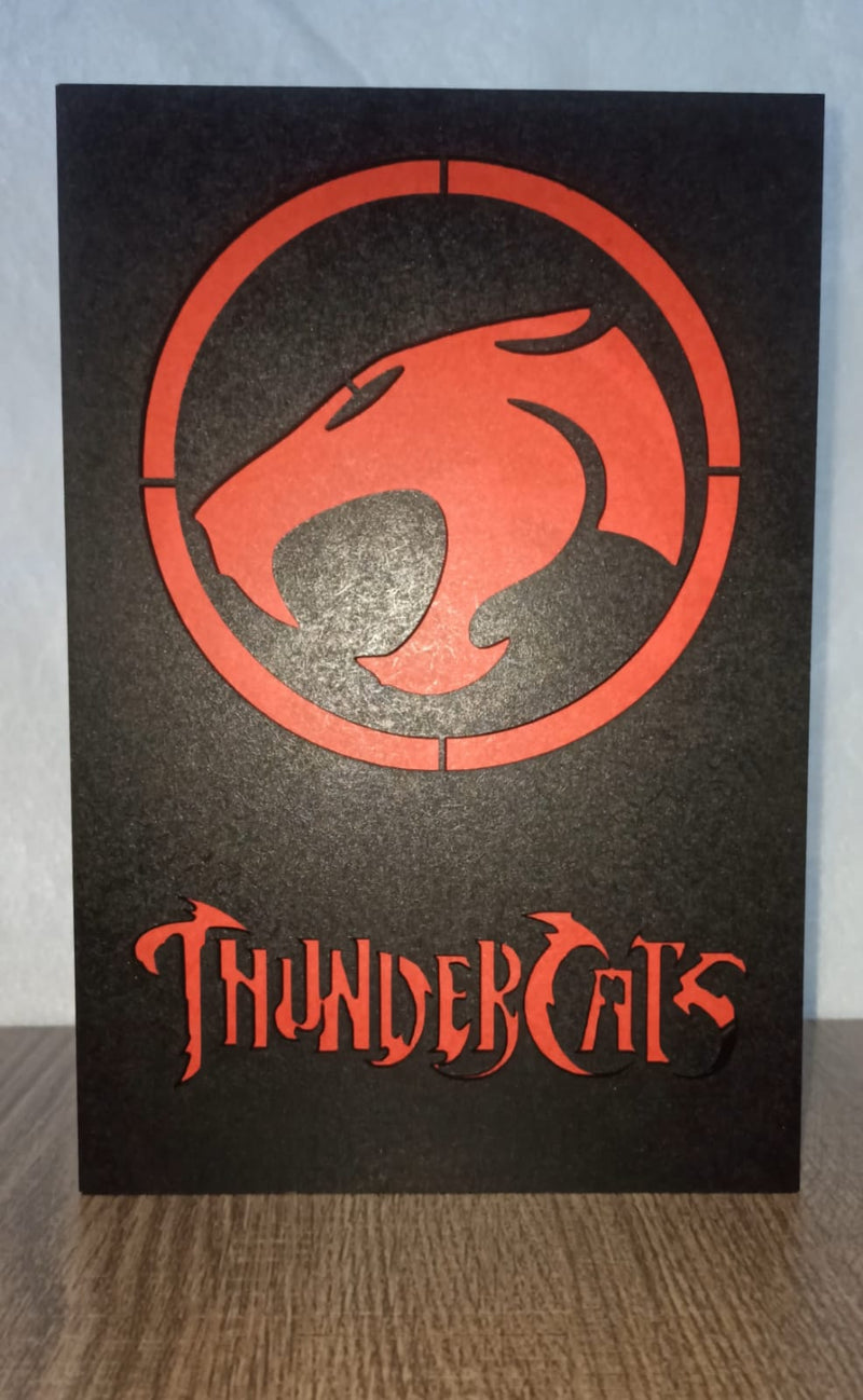 Quadro Thunder Cats com Iluminação RGB e Controle Remoto