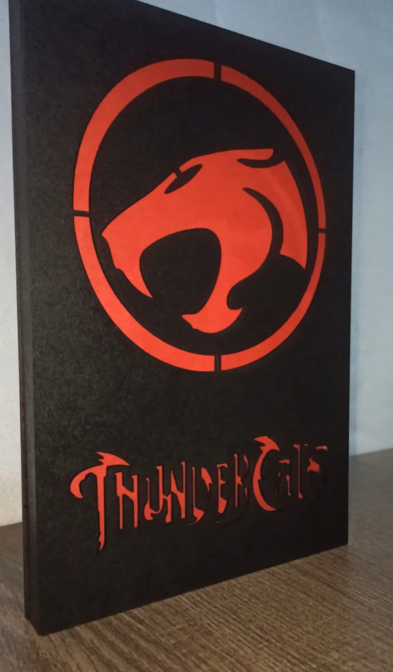 Quadro Thunder Cats com Iluminação RGB e Controle Remoto