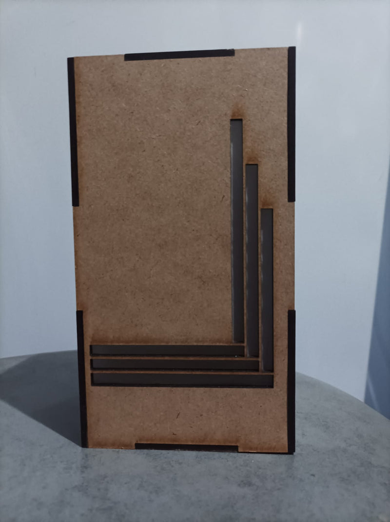 Luminária de Mesa com Leds RGB e Controle Remoto