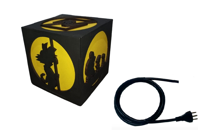 Cubo Iluminado Dragon Ball