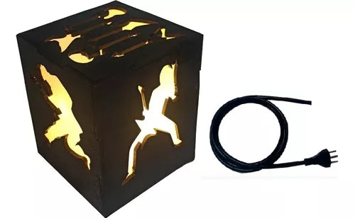 Cubo Iluminado Guitarristas Lendários