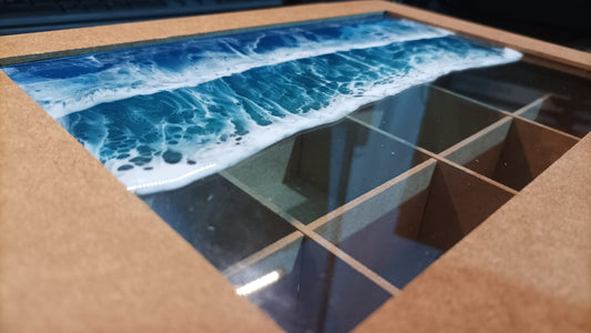 Porta Objetos Horizonte Azul - Frete grátis