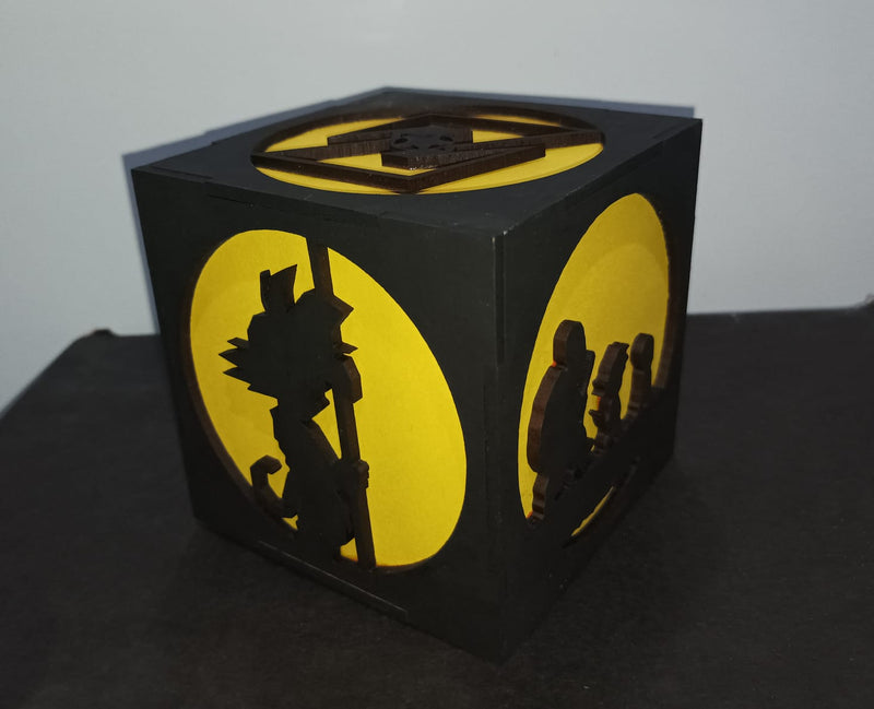 Cubo Iluminado Dragon Ball