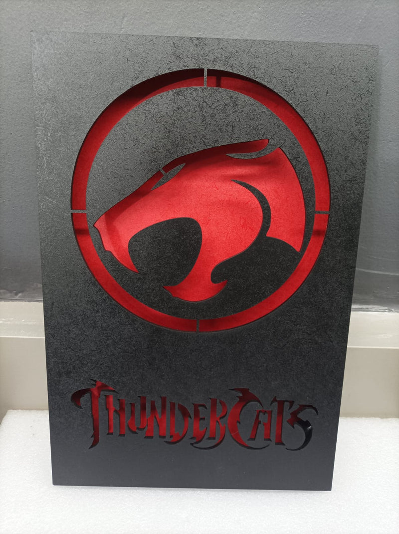 Quadro Thunder Cats com Iluminação RGB e Controle Remoto