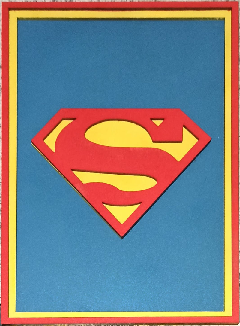 Placa Decorativa Super Homem