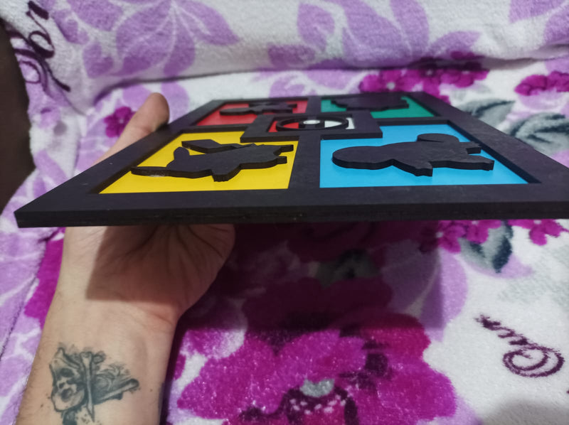 Placa Decorativa Pokémon